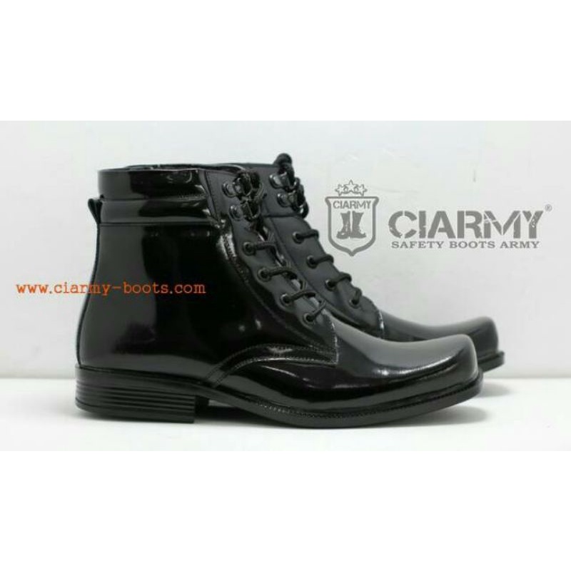 Sepatu pdh kulit sapi asli ciarmy c013