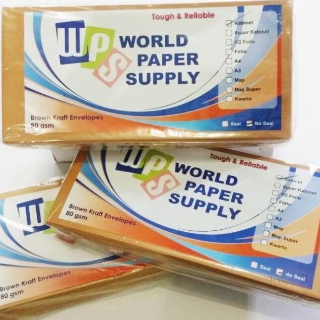 

Wps Amplop Coklat Kabinet Ukuran 14X27 Cm