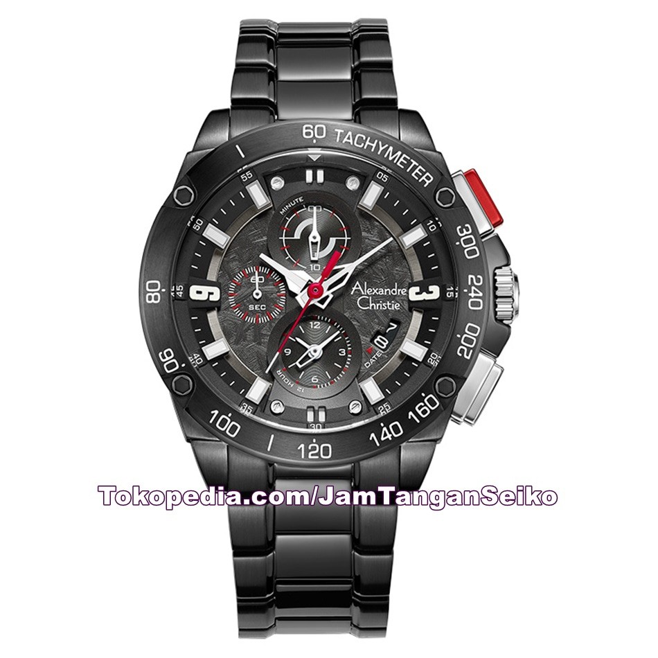 Jam Tangan Pria Alexandre Christie AC 6463 MC BIPBA Original Stainless