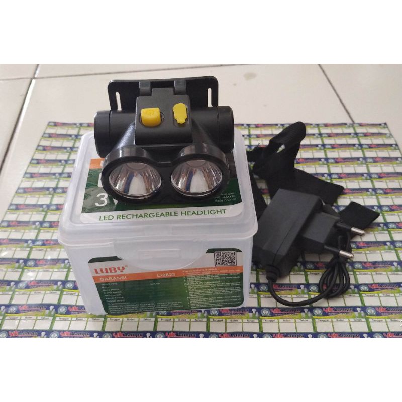 Senter Kepala Luby 3 watt L 2823