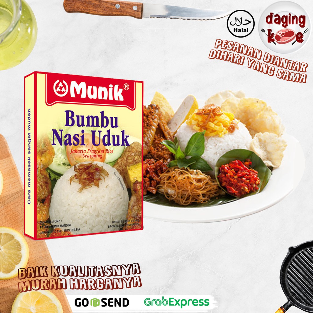 

BUMBU NASI UDUK MUNIK SIAP MASAK DK012