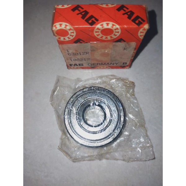 Bearing FAG 6301ZR - Laher FAG 6301 ZR - FAG 6301ZR - Original Germany