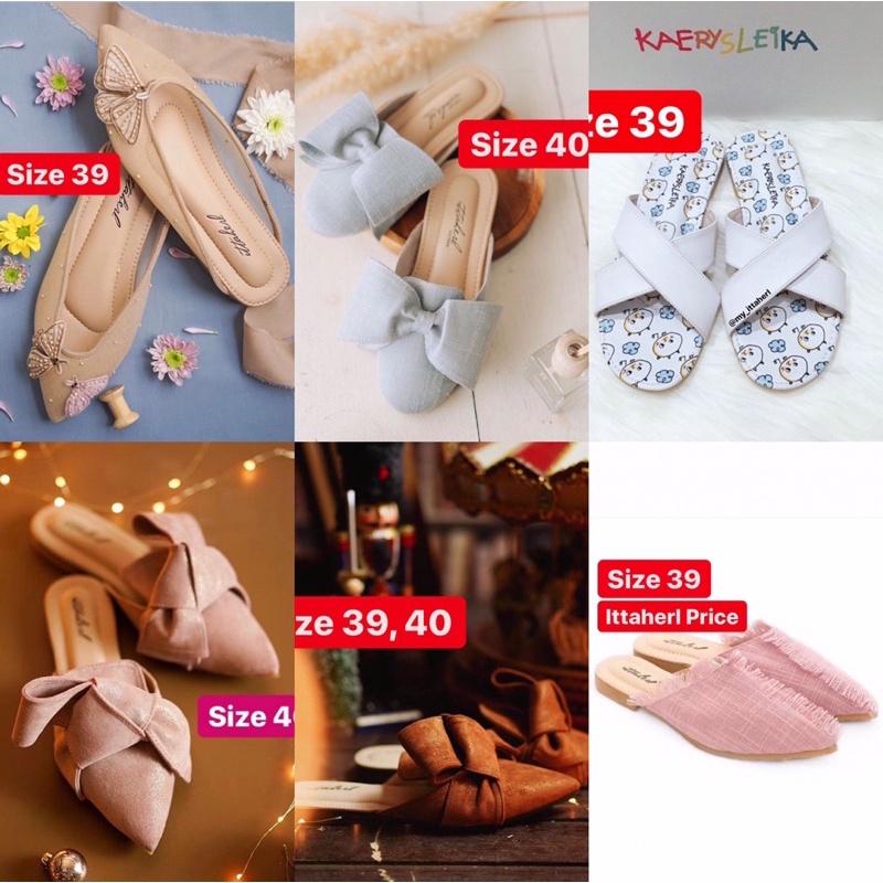 ittaherl for sale big sale yah sista chat buat harganya ya 39,40 . cinderella 60mm 90mm heels. kaery