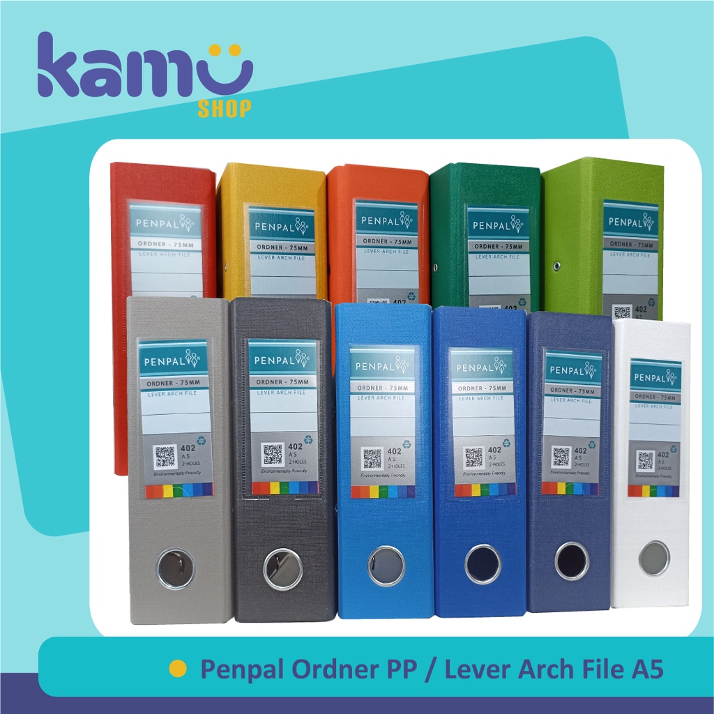 

Penpal Ordner A5 PP / Lever Arch File A5 PL - 402