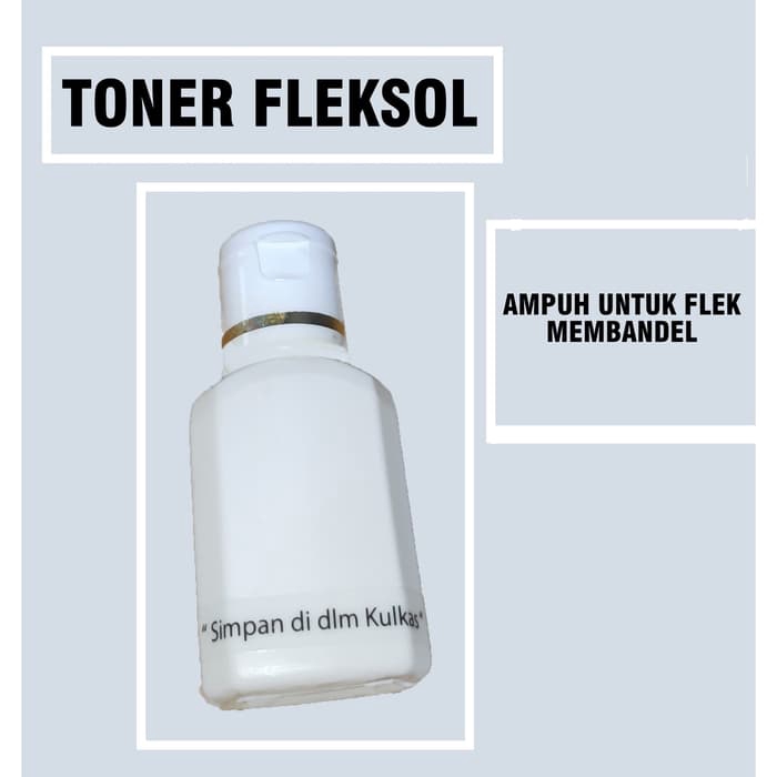 TONER FLEKSOL ORIGINAL BAU MENYENGAT