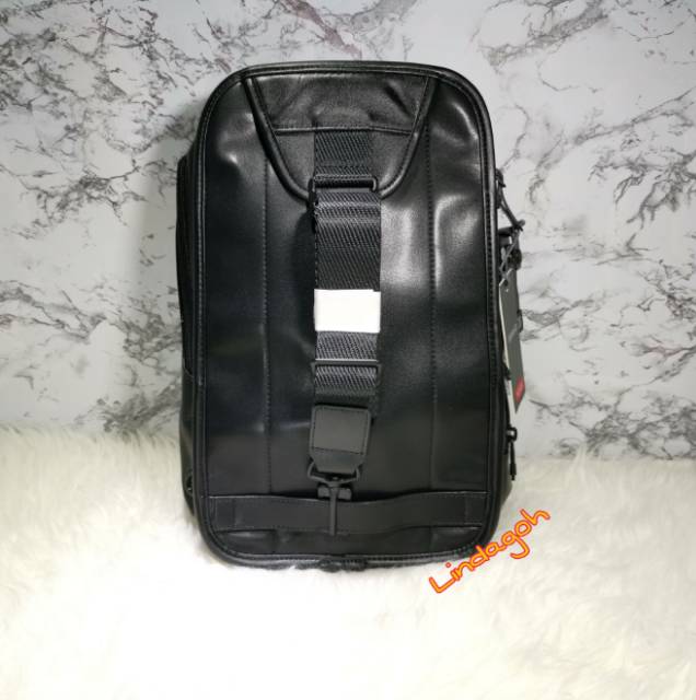 Bodybag tumi slingbag crossbody waistbag tas kulit mirror quality