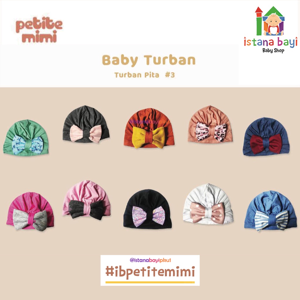 Petite Mimi Turban Pita /Turban Baby