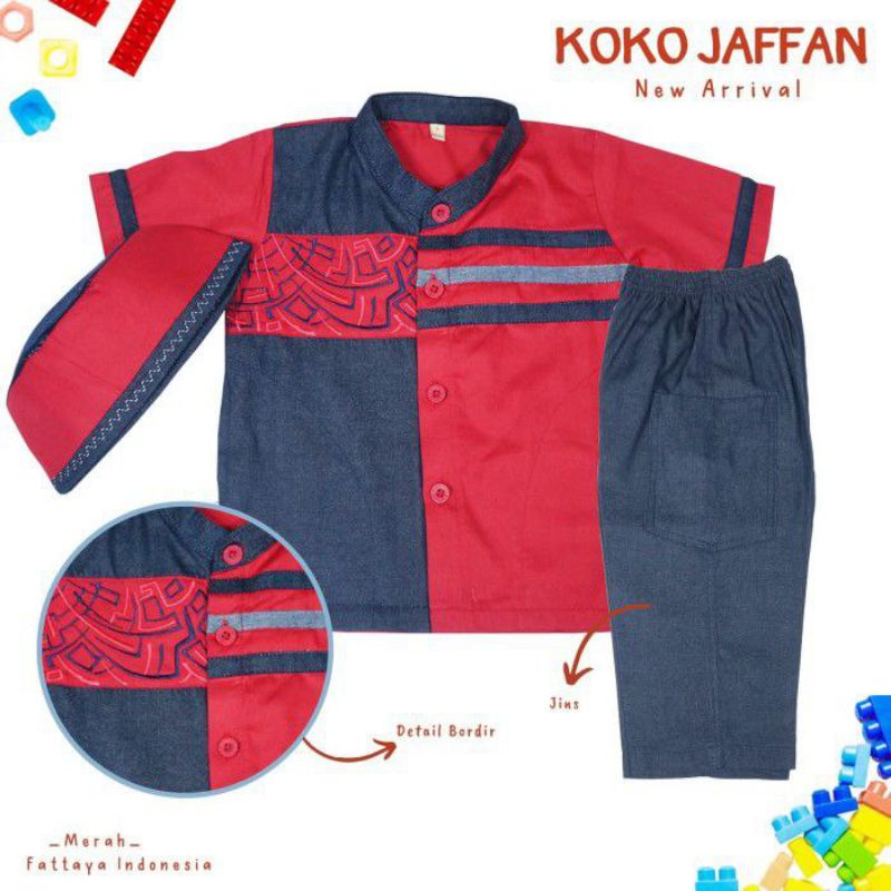setelan koko anak/ busana muslim/ fattaya jaffan