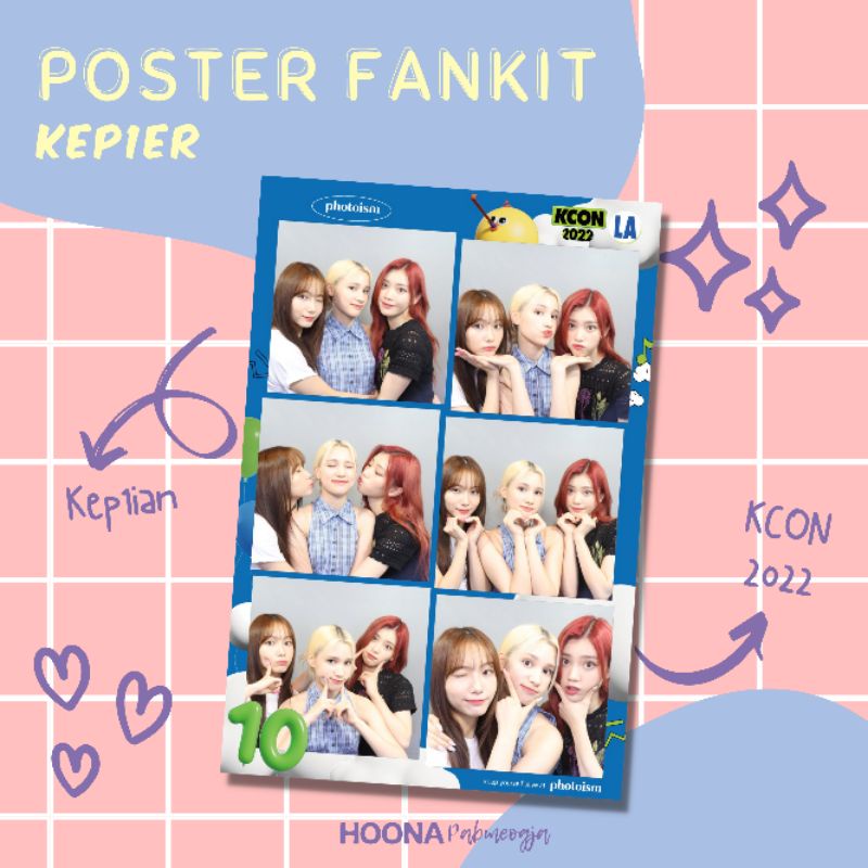 [READY] Poster Fankit KEP1ER KCON LA 2022 MNET