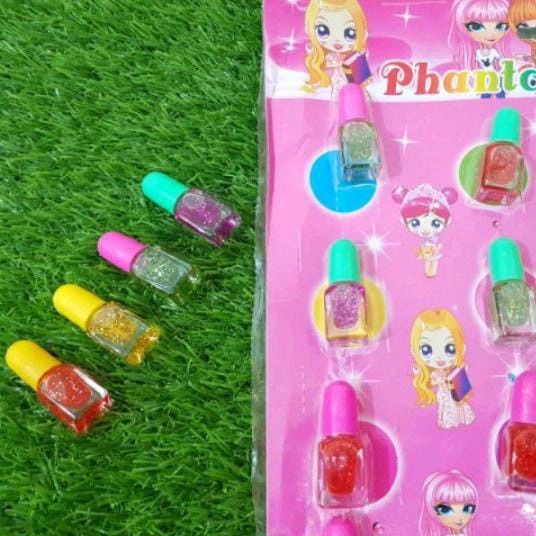 RATUDELI KUTEK ANAK GLITER - PCS KUTEK KUKU ANAK - CAT KUKU ANAK