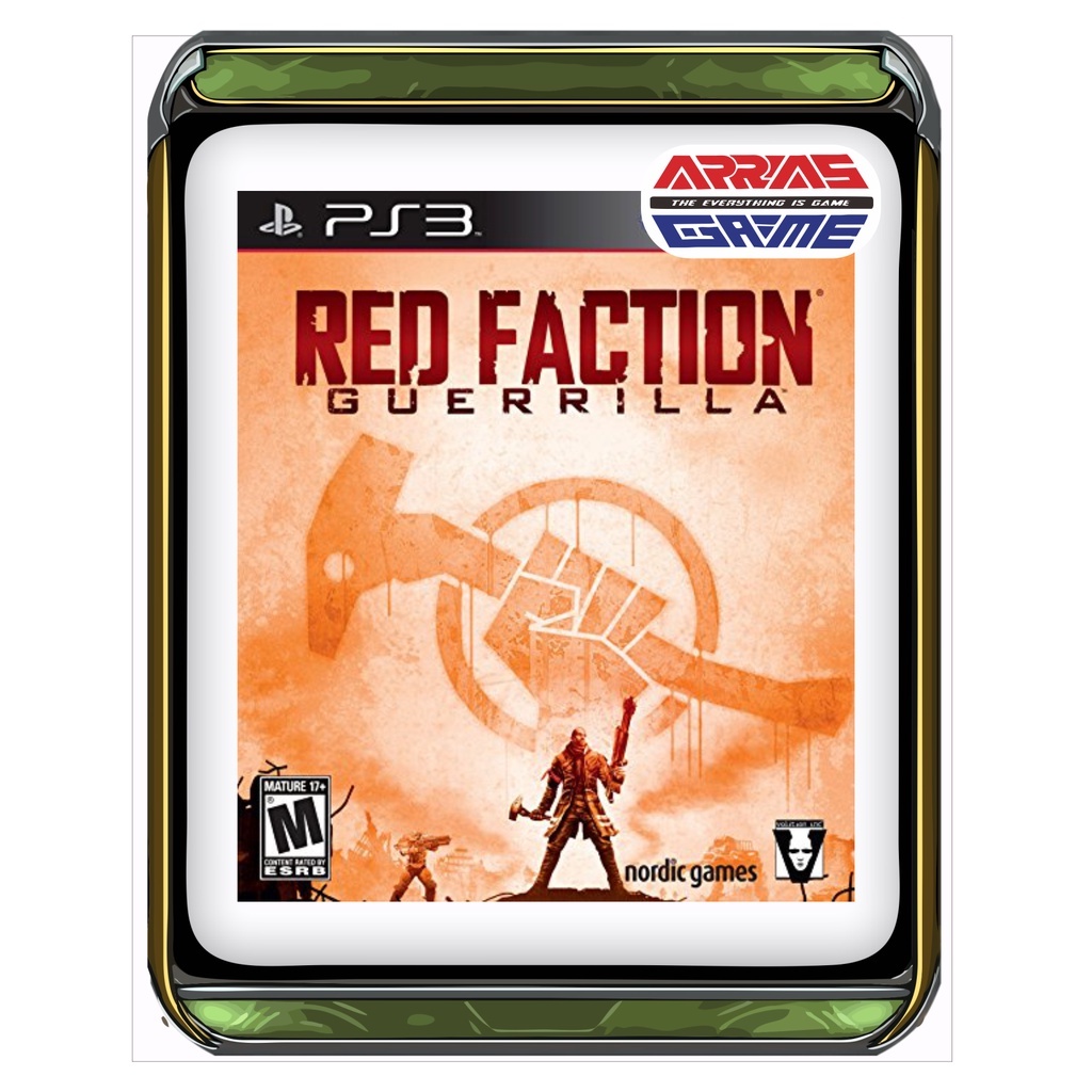 PS3 RED FACTION GUERRILLA (BEKAS/SEKEN) - GAME PS3 RED FACTION GUERRILLA - KASET PS3 RED FACTION GUERRILLA REGION 3 USED