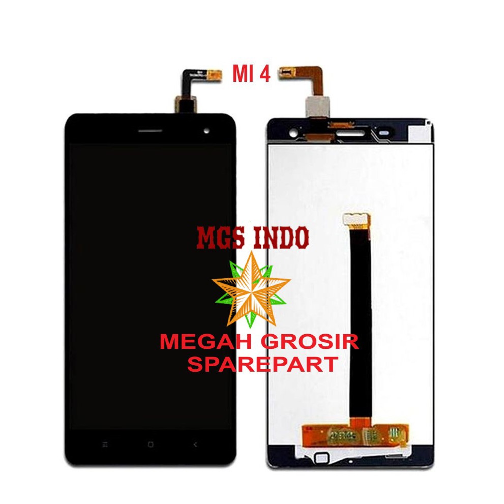 LCD XIAOMI MI 4 / MI 4 LTE / MI 4W FULLSET LCD TOUCHSCREEN ~ MGS INDO