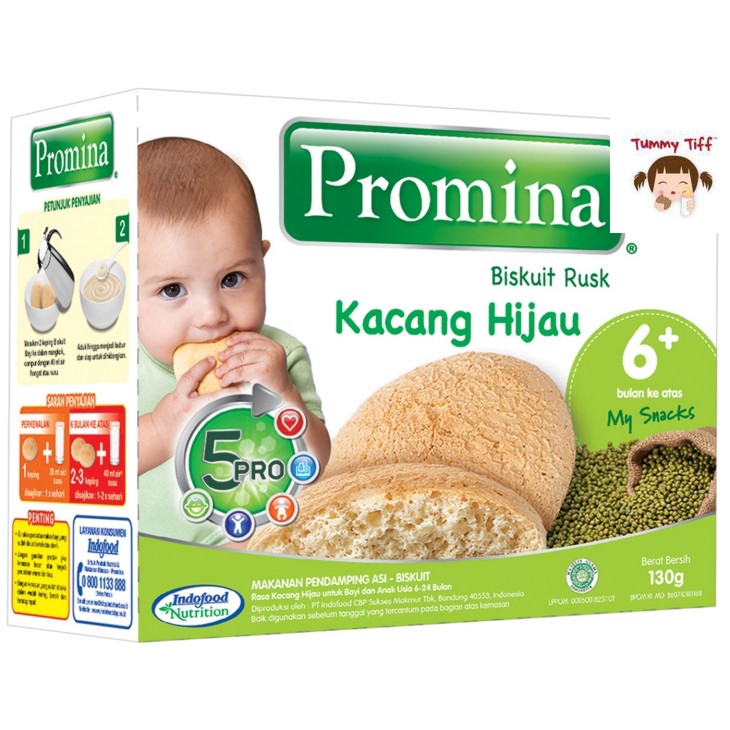 Promina Biskuit Baby RUSK 130 gr / biskuit mpasi