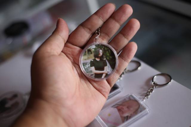 Gantungan Kunci Custom Foto 2 sisi