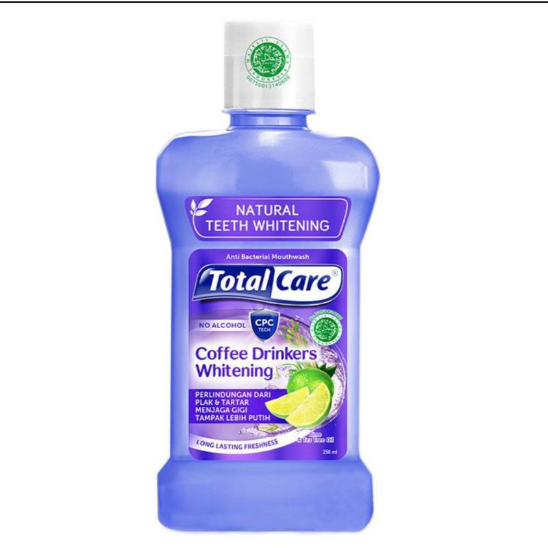 TOTAL CARE Mouthwash Coffee Drinkers Whitening 250ml