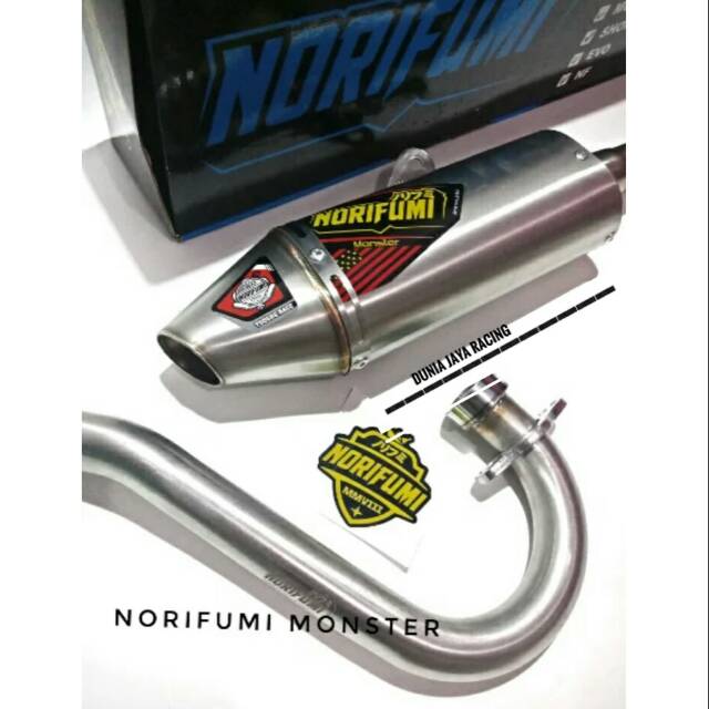 Knalpot Norifumi Monster Klx 150 Bf - D Tracker Norifumi Original