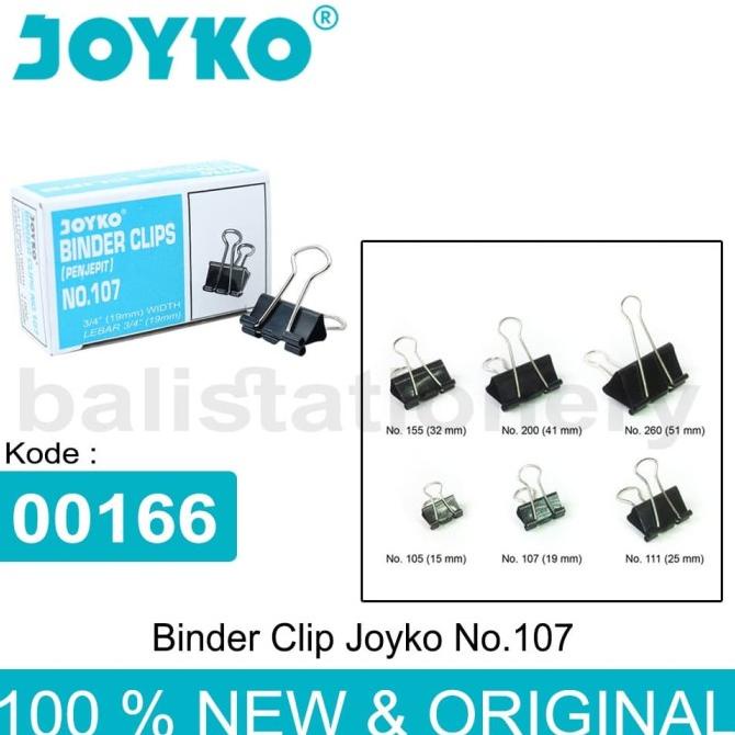 

~~~~~] Binder Clip Joyko No.107