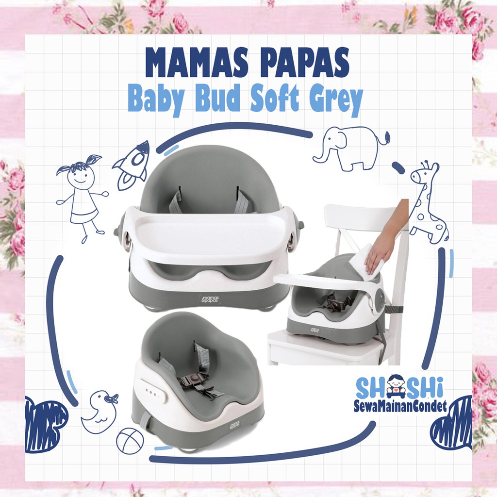 Sewa  Mamas Papas Baby Bud Soft Grey