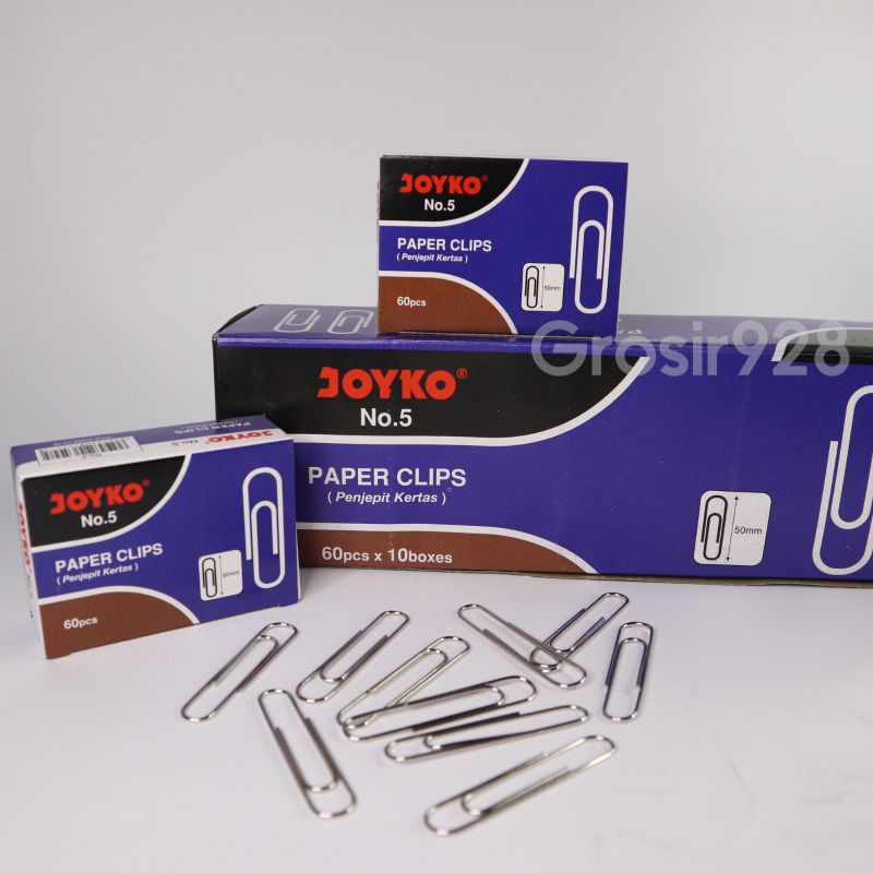 

Paper Clip Jumbo / Paper Klip / Penjepit Kertas Joyko no 5