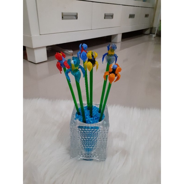 BUNGA LIDI KRISTAL.1 SET