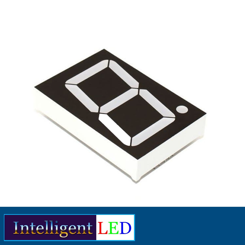 One Digit 1.5 Inch 7 Segment Digital LED Super Red Common Cathode