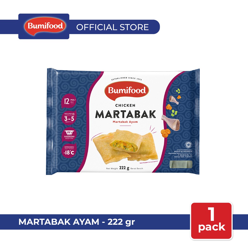 

Bumifood Martabak Ayam [222gr]