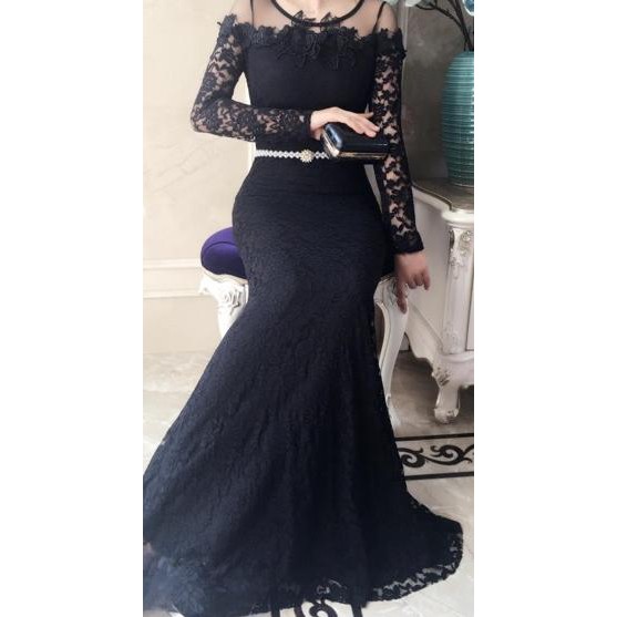 PREMIUM Gaun 9723A / gaun panjang / gaun pesta / baju muslim / baju nikah ♟