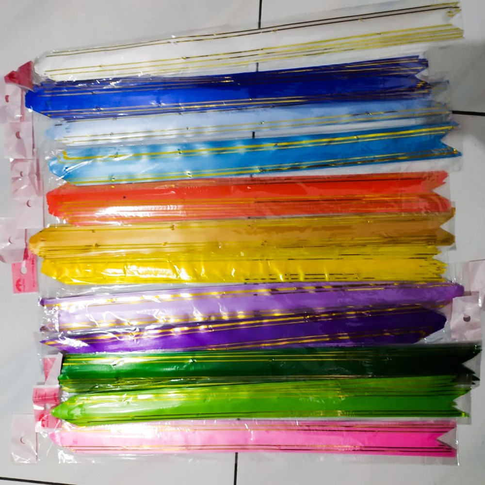

AH Shop Pita Tarik 10pcs Lis Emas 32mm Serut Besar Hiasan Parcel Natal Souvenir Pull Flower Ribbon