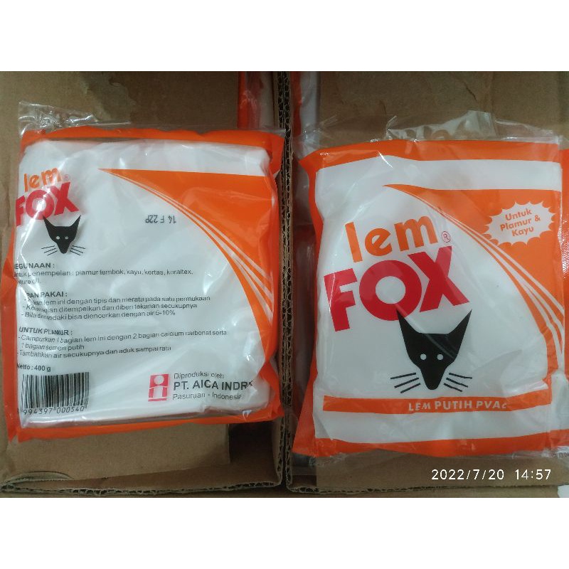 

Lem Fox putih 400g