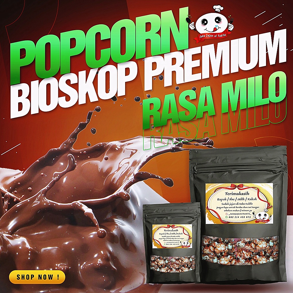 

POPCORN RASA MILO