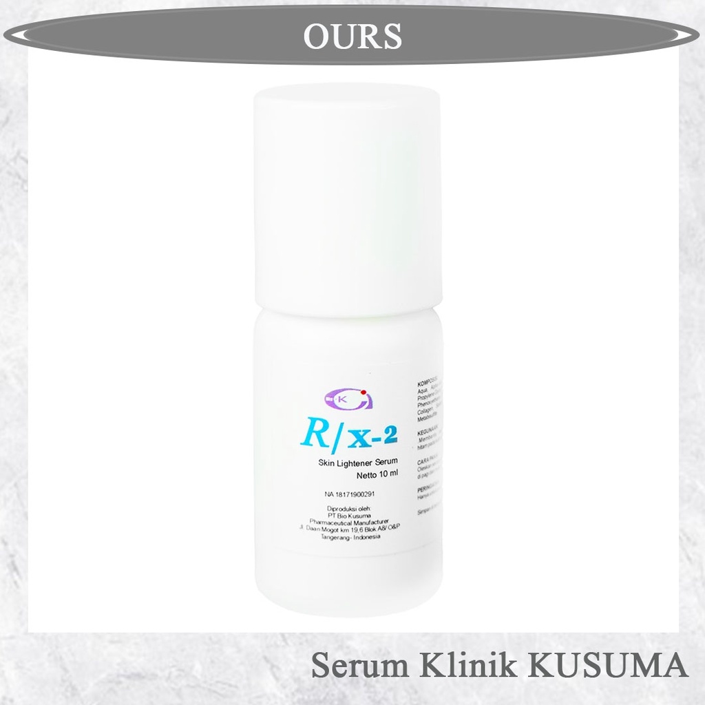 KUSUMA KLINIK SERUM RX, 1-2-5 Bio Kusuma | 100% original dari KUSUMA CLINIC