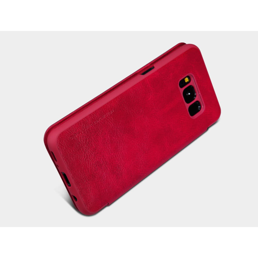 SAMSUNG Galaxy S8 + Plus Flip Leather Cover NILLKIN QIN Hard Case
