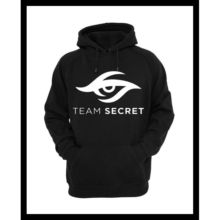 Ina Jaket Hoodie Dota 2 Team Secret - Hitam TERMURAH Kode 970