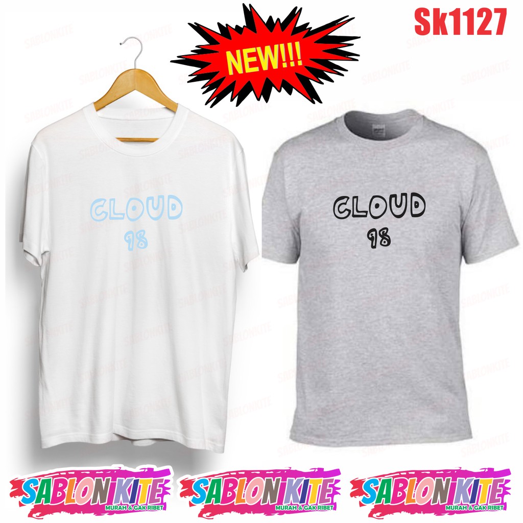 MURAH!!! KAOS NCT DREAM NCT 127 JUNGWOO CLOUD SK1127 UNISEX COMBED 30S