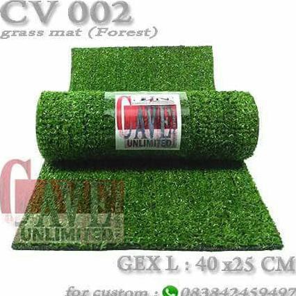 Grass Mat Karpet Rumput Alas Reptile Kura Torto Ular Gecko Kadal Salva Botolpink1