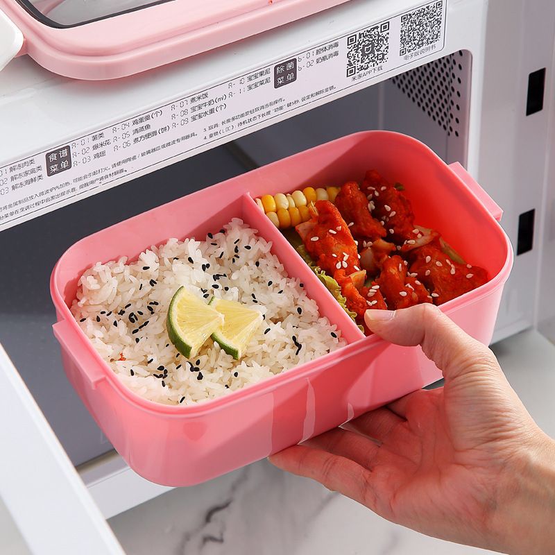 Tempat Makan Transparant BENTO BOX 1000ml / Lunch Box 1000ml BPA FREE