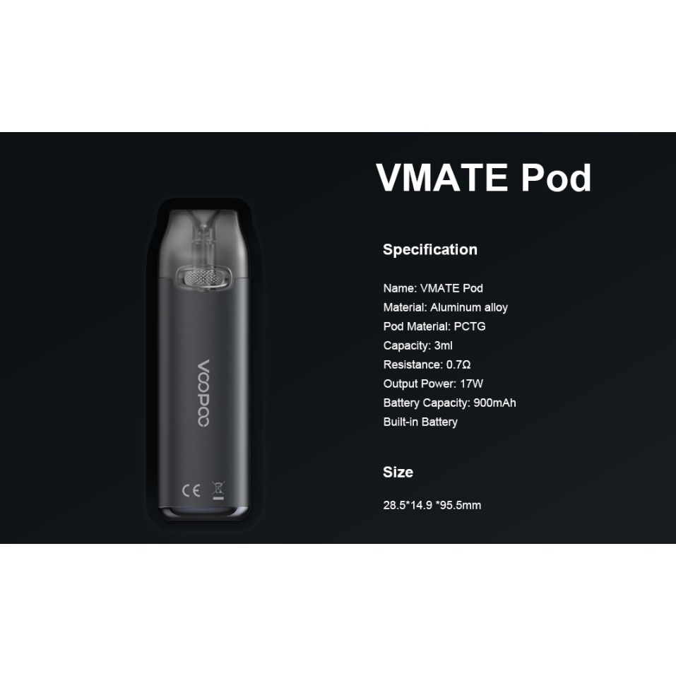 Voopoo Pod VMate 900mAh authentic