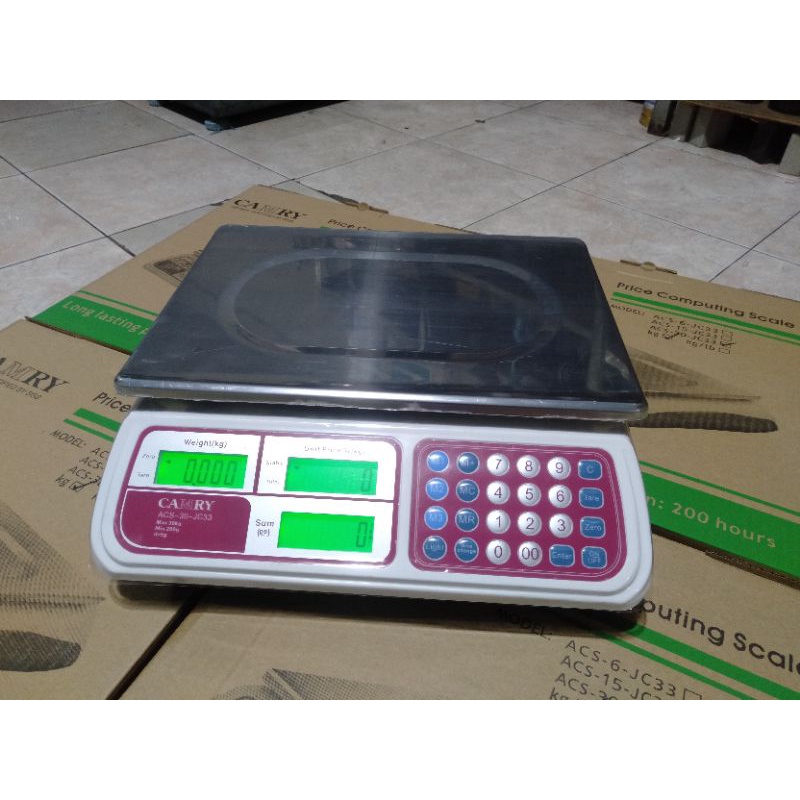 Timbangan Camry Digital 30kg Acs Jc 33 Asli