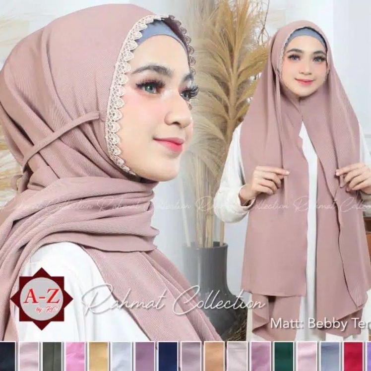 HIJAB INSTAN,KHIMAR JUMBO,JILBAB MURAH jilbab pashmina tali luar renda gratis ongkir