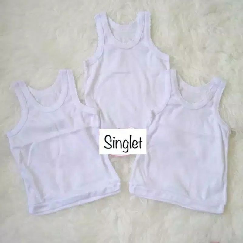 Singlet bayi harga 3pcs