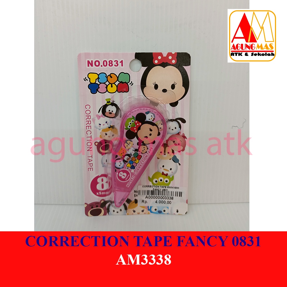 

CORRECTION TAPE FANCY 0831