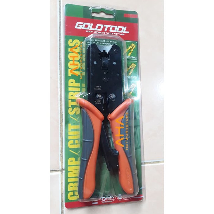 GOLDTOOL TTK-506 CRIMPING TOOL | TANG KRIMPING TTK 506