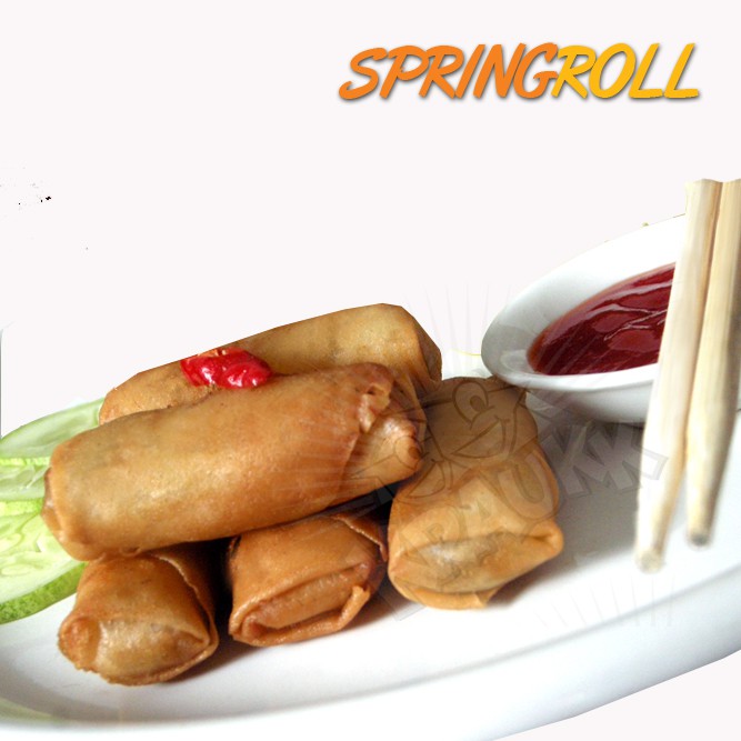 

Springroll Seafood Lumpia Frozen Food Ikan Frozen Non MSG Kraukk