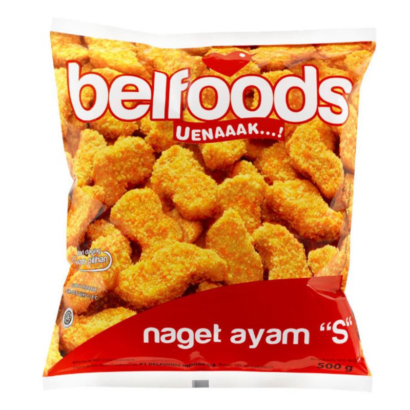 

Belfoods Uenaaak Nugget Ayam S 500gr