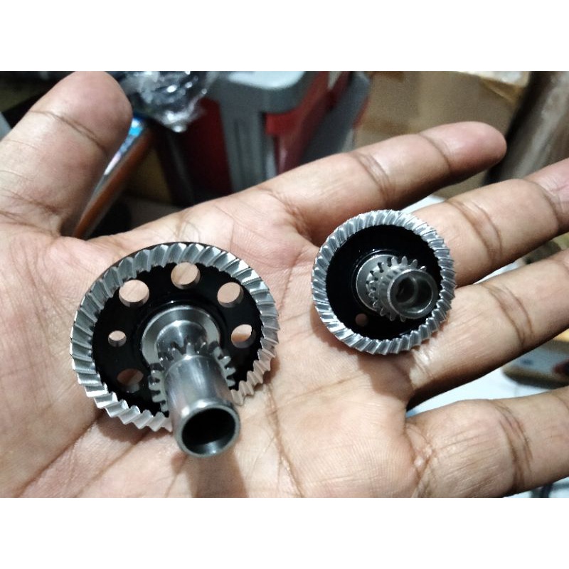 original part Main Gear Pinion gear Penn Battle III. Sargus III. Fierce III. Pursuit III. 3000. 4000