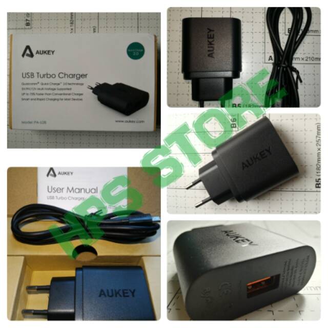 Aukey Qualcomm Quick Charger 2.0 - Fast Charger