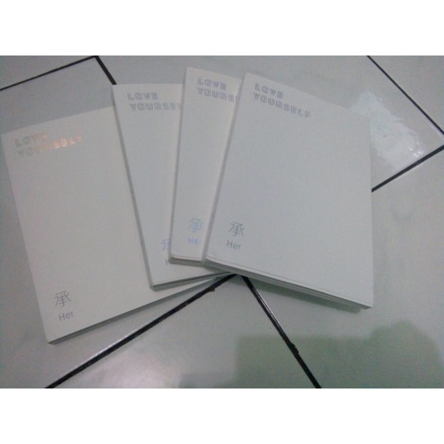 ALBUM BTS LOVE YOURSELF (HER) BONUS PC