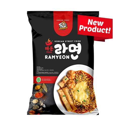 

Ashiaaap Ramyeon Halal Korean (130gr) Ramyun Mie Korea Pedas Spicy Raboki Topoki Rabboki Toppoki Tteokbokki