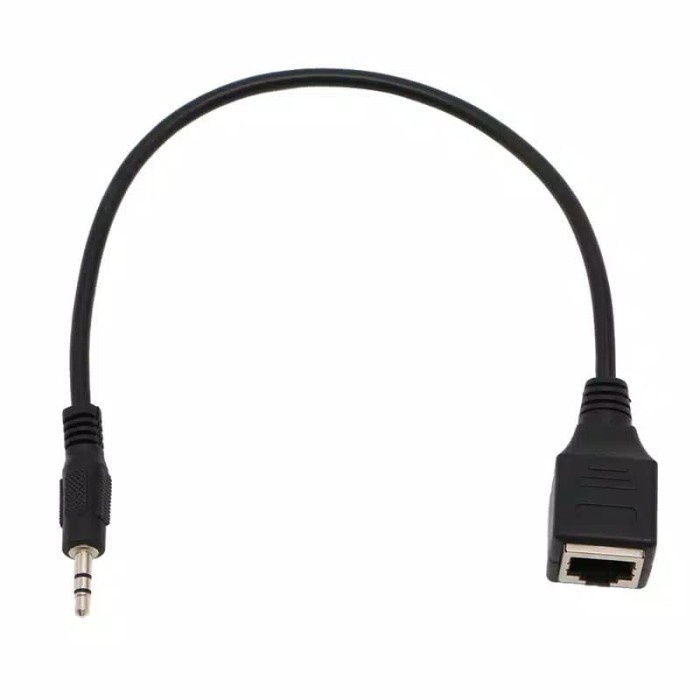 Inotrix AUCL Audio Jack 3.5mm Male to RJ45