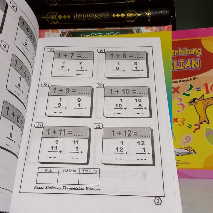 Buku Latihan Cepat Berhitung Karya Jaya Buku Latihan TK &amp; SD